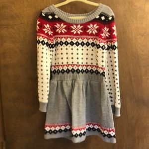 Fair isle sweater dress from Gymboree
